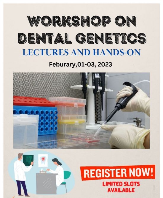 Workshop on Dental Genetics-min